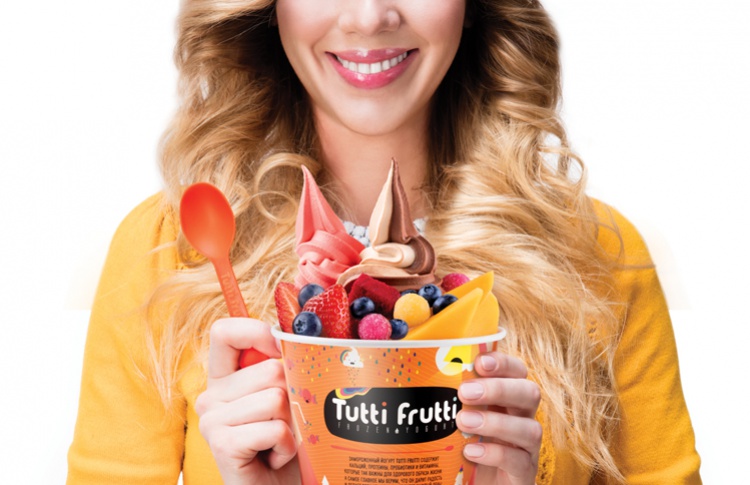 Tutti Frutti Frozen Yogurt