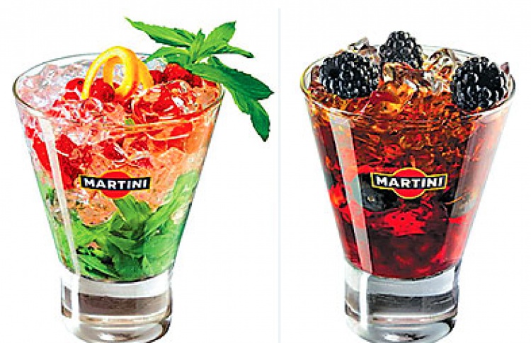 Fashion-коктейли от барменов Martini