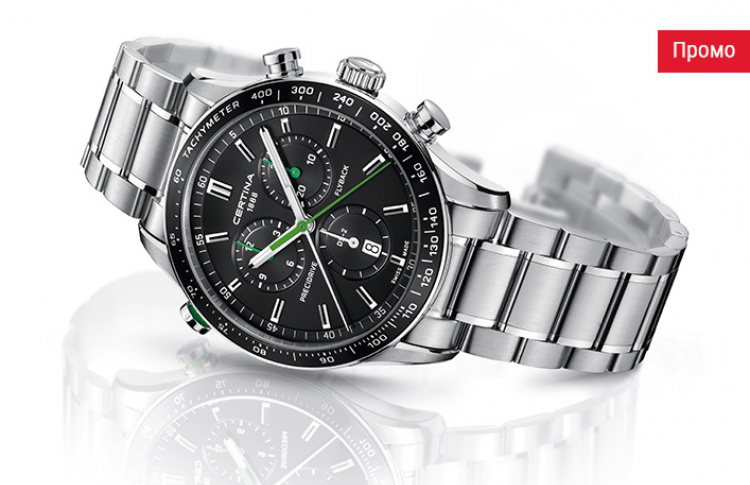 Новинки от CERTINA: DS-2 Chronograph Flyback и DS Podium Lady Automatic