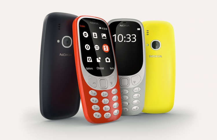 В России начались продажи обновленной Nokia 3310