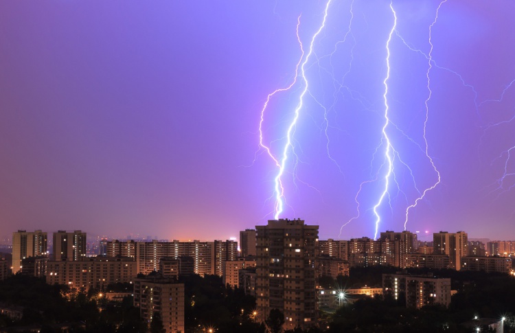 В Москве объявлено штормовое предупреждение
