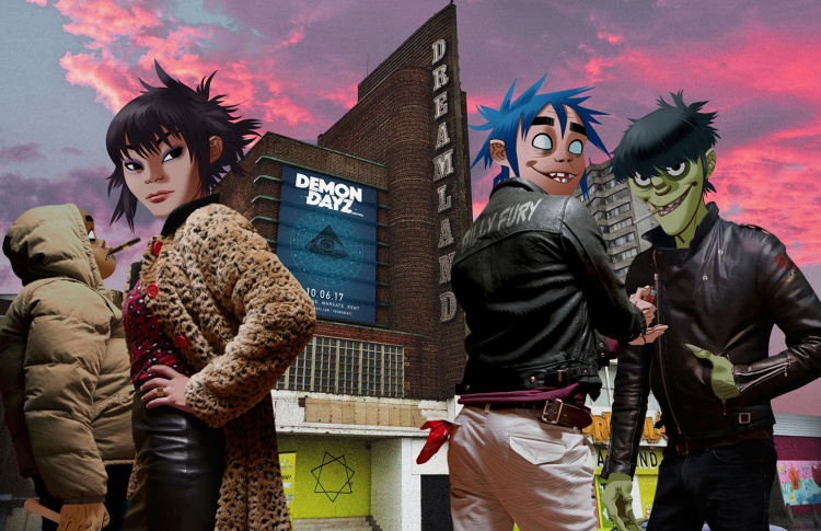 Gorillaz выпустили клип на трек «Strobelite»