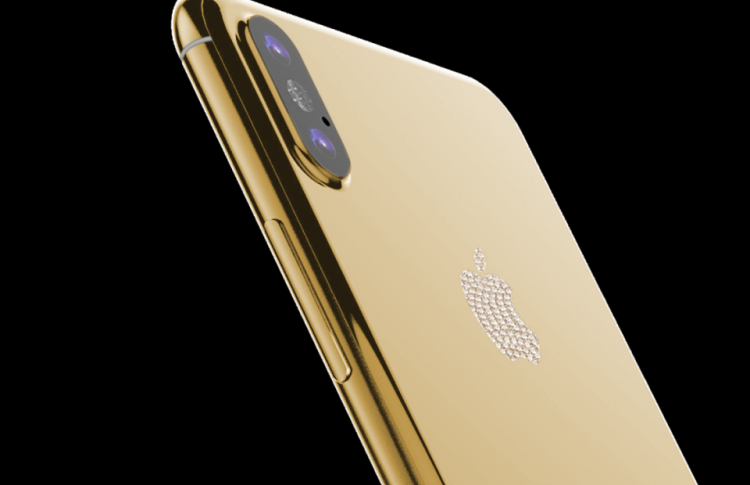 Лондонский магазин открыл предзаказ на золотой iPhone 8