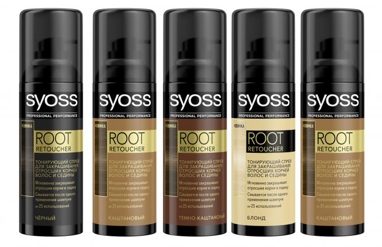 SYOSS Retoucher: отросшие корни – больше не проблема