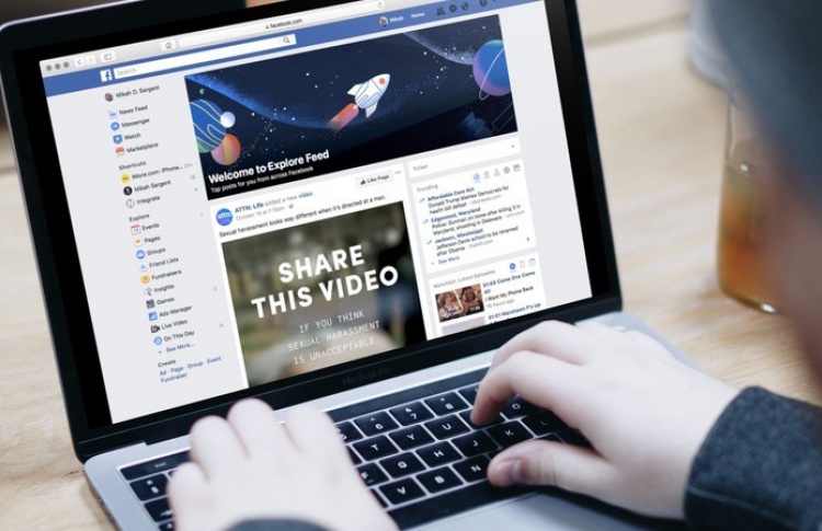В Facebook появится отдельная лента новостей с рекомендациями