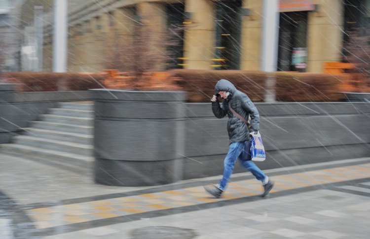 Из-за усиления ветра в Москве объявлен «желтый» уровень опасности