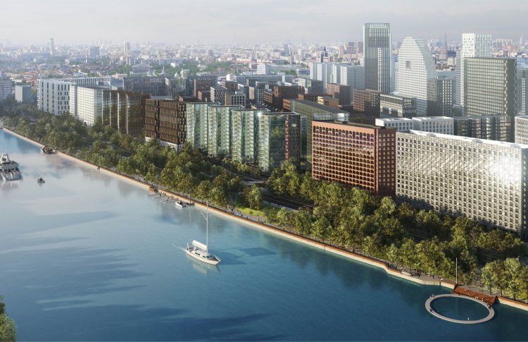 Четырехметровая «Луна» будет притягивать людей к Москве-реке