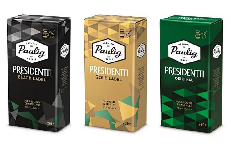 К 23 февраля: линейка кофе Paulig Presidentti