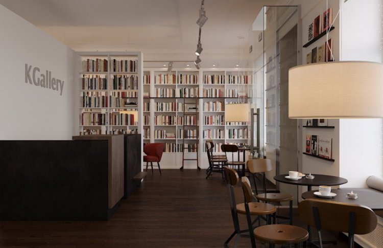 Открытие Bookcafé в KGallery