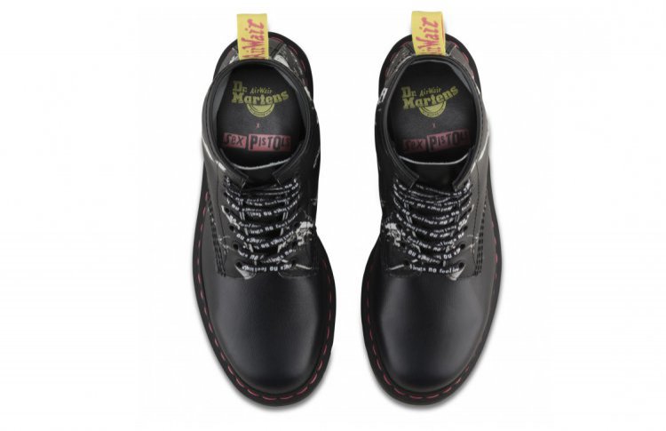 Dr.Martens x Sex Pistols выпустили совместную коллекцию обуви