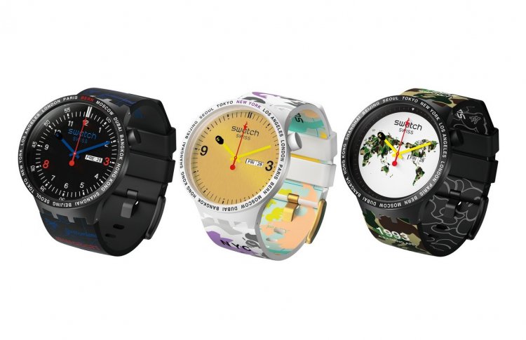 Swatch and BAPE®: Запуск лимитированной коллекции
