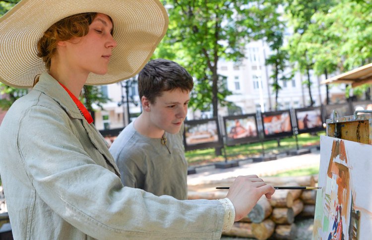 Москвичей научат рисовать в стиле импрессионизма