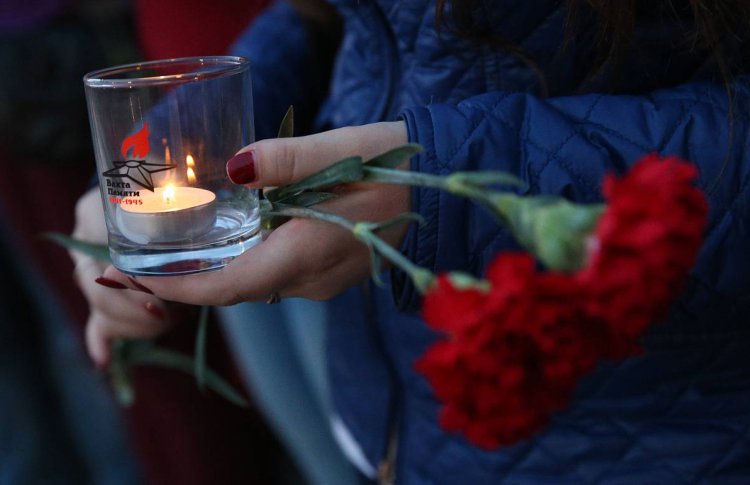 Перед Музеем Победы зажгут 1418 свечей 22 июня