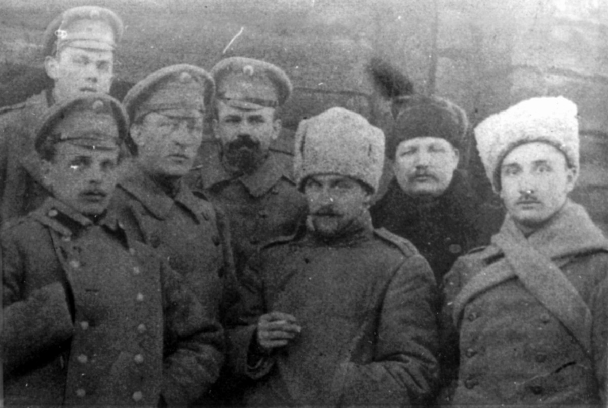 Блок эмигрировал. Блок на военной службе 1916.