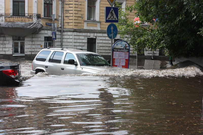 Ливни в москве