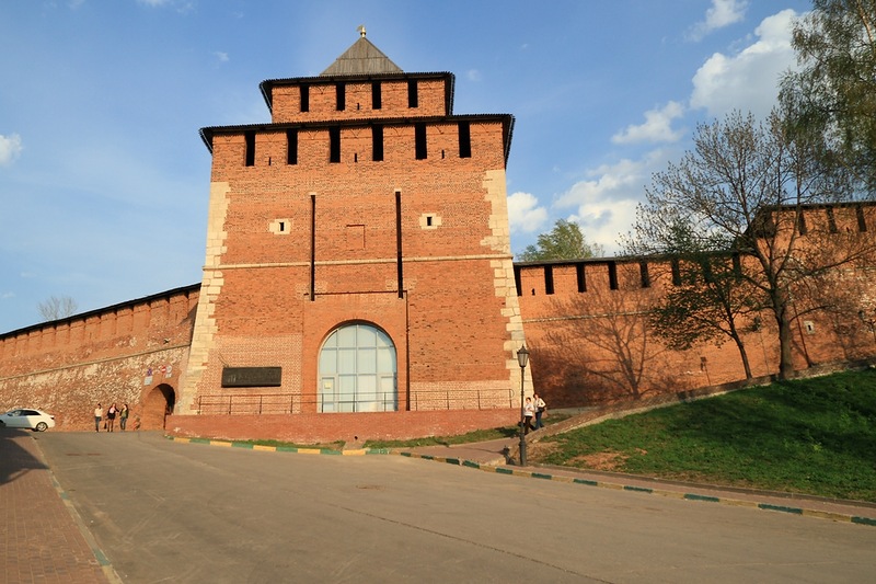 По порядку башни кремля фото нижегородского Ивановская башня Нижегородского кремля