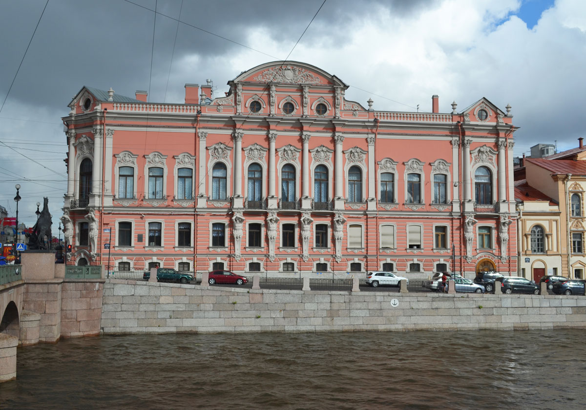 дворец белосельских белозерских в санкт петербурге адрес