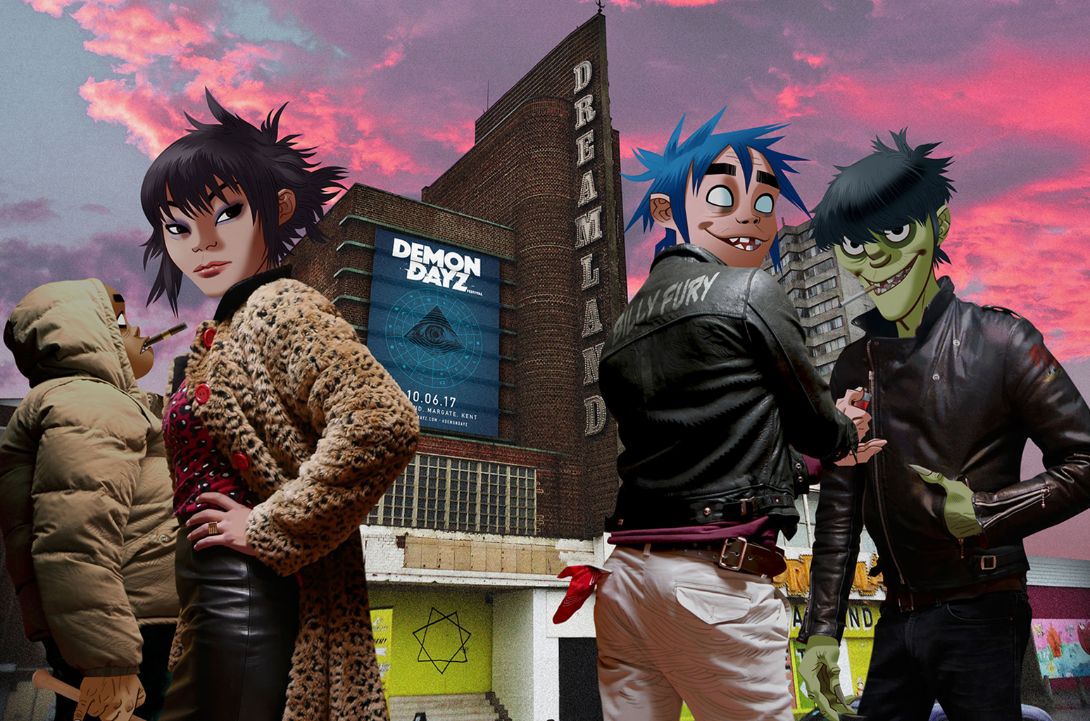 Gorillaz группа картинки