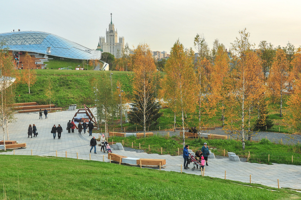 Парк зарядье картинки в москве