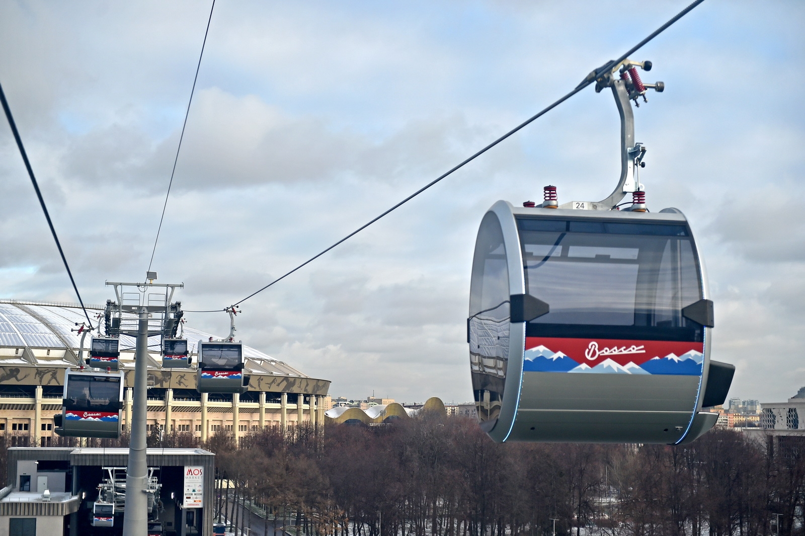 Канатная дорога москва