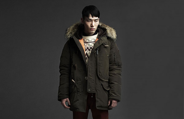 Брутальные парки Parajumpers из дубленой кожи