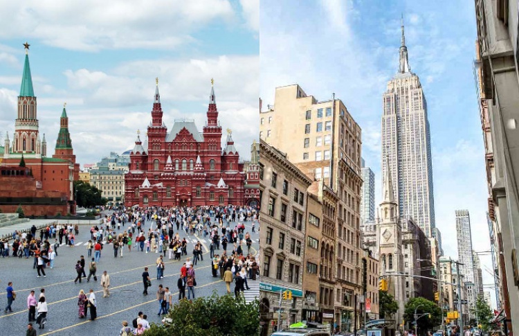Москва как нью йорк