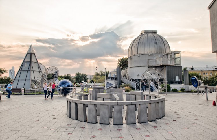 Московский планетарий готовит к открытию Парк неба
