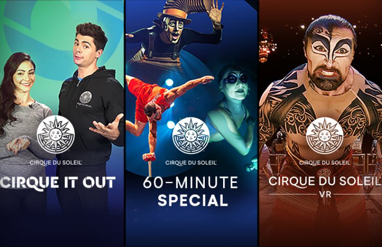 Cirque du Soleil теперь можно смотреть дома