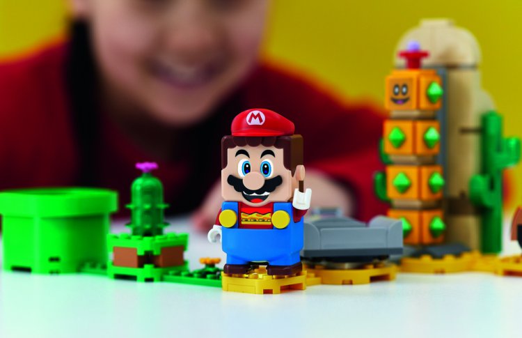 LEGO Group и Nintendo представили LEGO Super Mario во всей красе