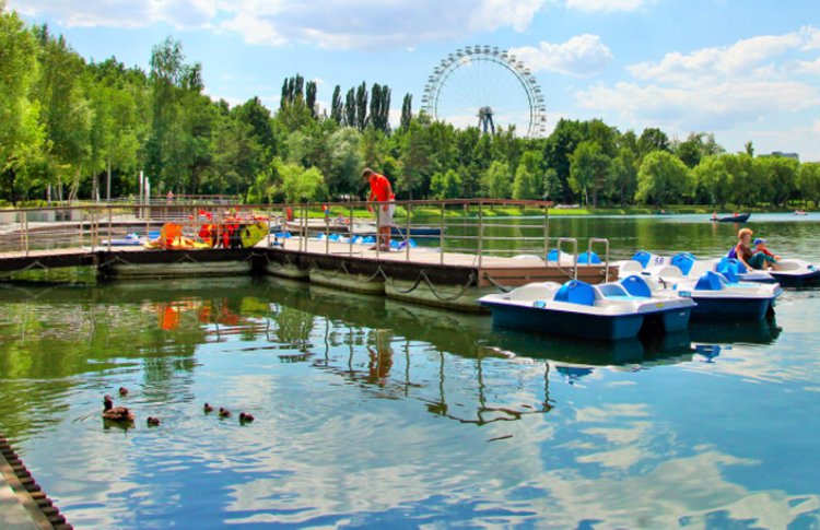 В пяти парках столицы открылись пункты проката лодок